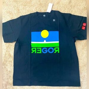 Roger Federer Go Roger Tennis Logo Tees for Men!